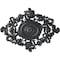 Ekena Millwork Katheryn Ceiling Medallion, Hand-Painted Pewter, 22 1/2"W x 30 3/8"H x 1 1/2"P CM30KTPES - alternate 1